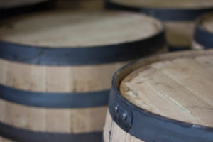 barrels at woodford reserve distillery in versailles kentucky, photographed by jamie bannon photography.