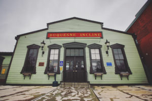 duquesne incline funicular in pittsburgh, pennsylvania, photographed by jamie bannon photography.