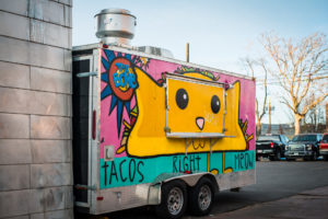 taco truck in denver, colorado, photographed by jamie bannon photography.