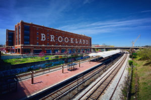 train tracks in the brookland neighborhood of washington, d.c., photographed by jamie bannon photography.