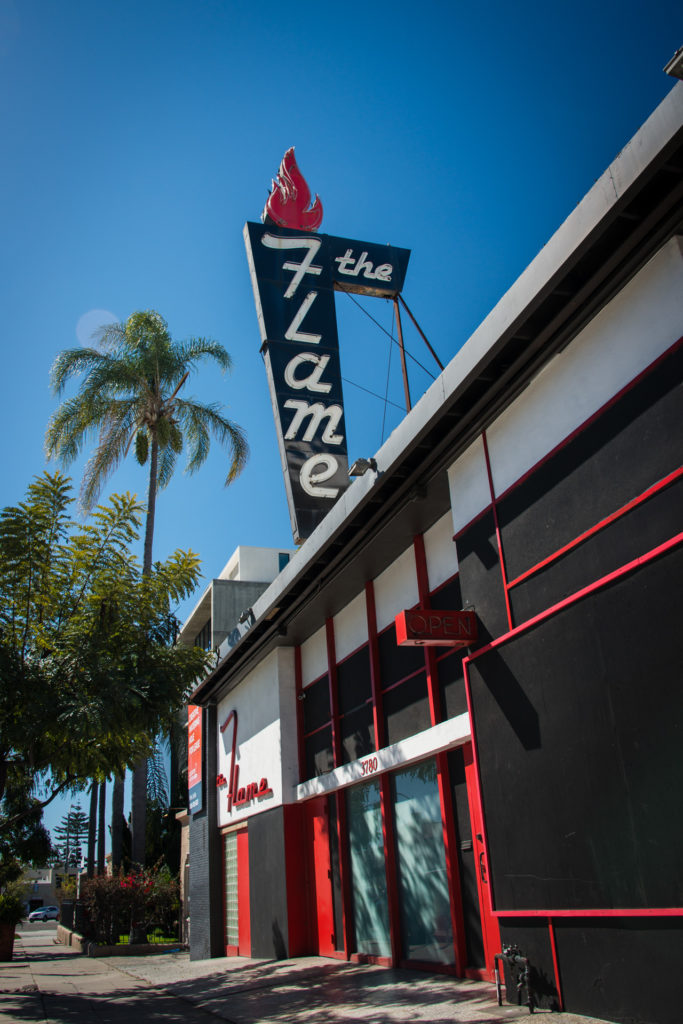 the flame in san diego, california, photographed by jamie bannon photography.