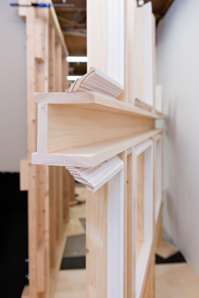 detail of an installation sculpture piece by artist amy archambault, photographed by jamie bannon photography.
